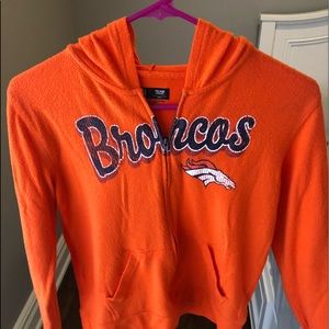 Broncos Girls zip up hoodie